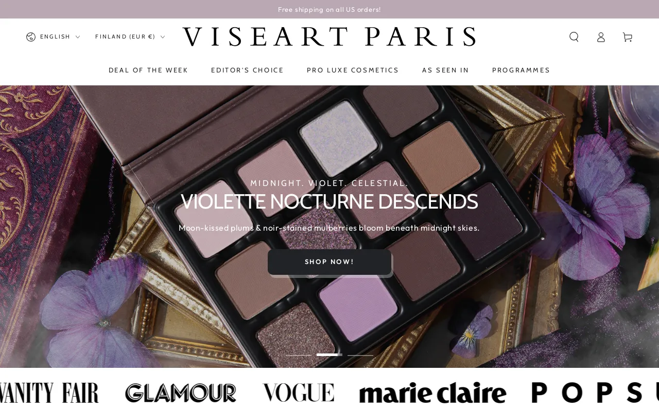 Viseart Paris screenshot
