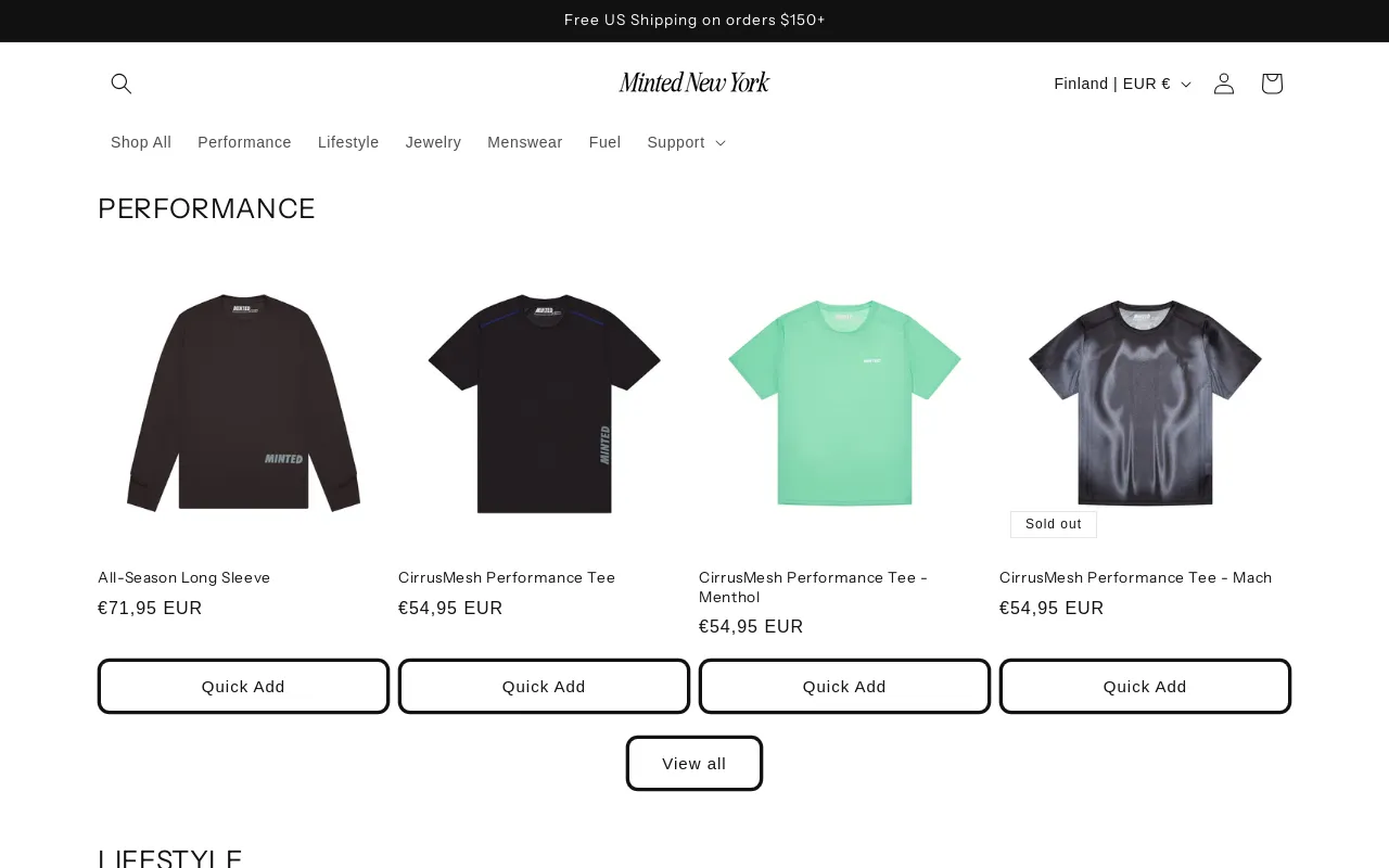 Minted New York screenshot