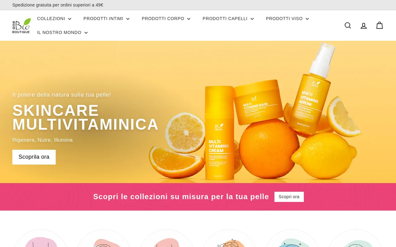 Eco Bio Boutique screenshot