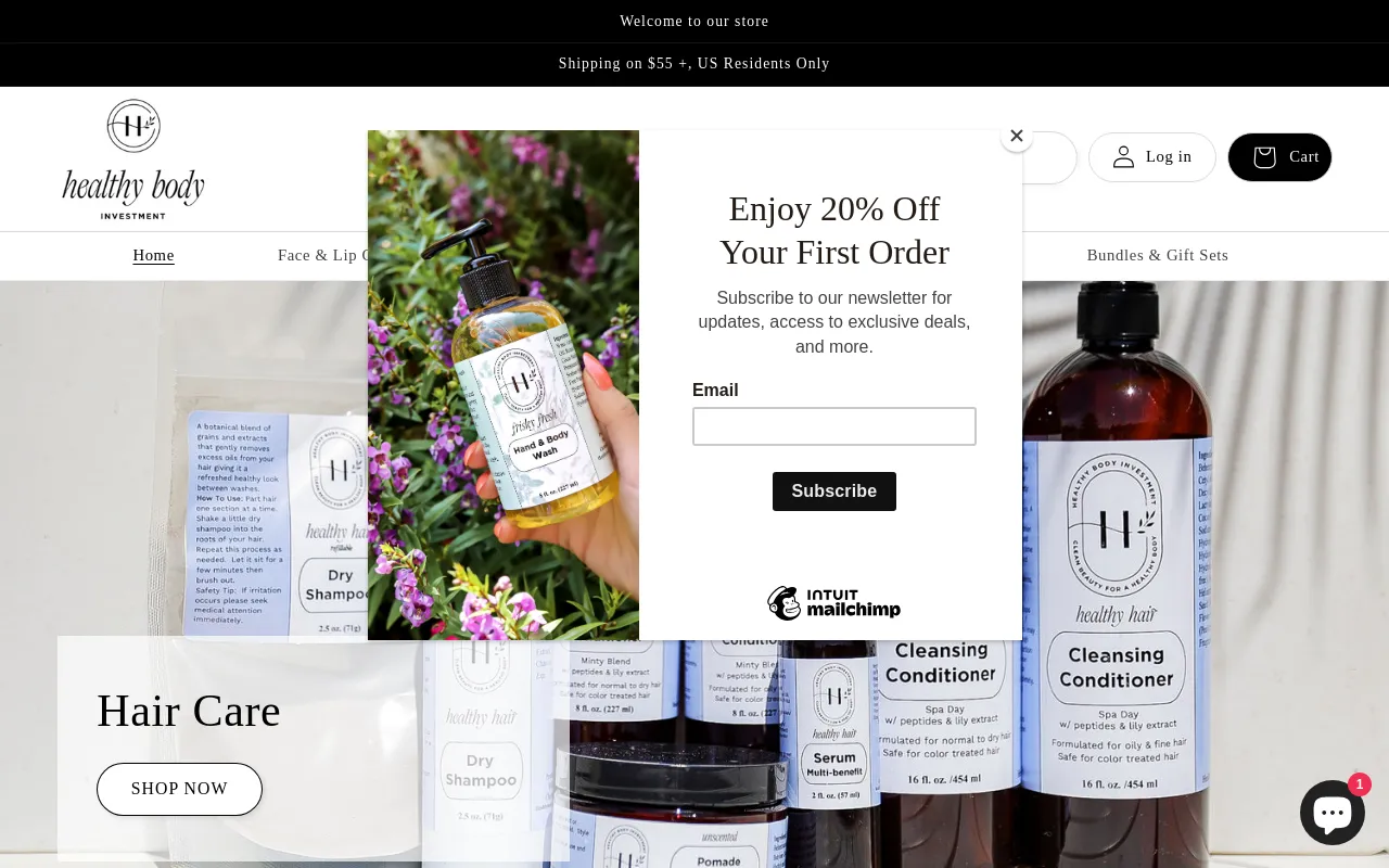 Healthy Body Investment,LLC screenshot