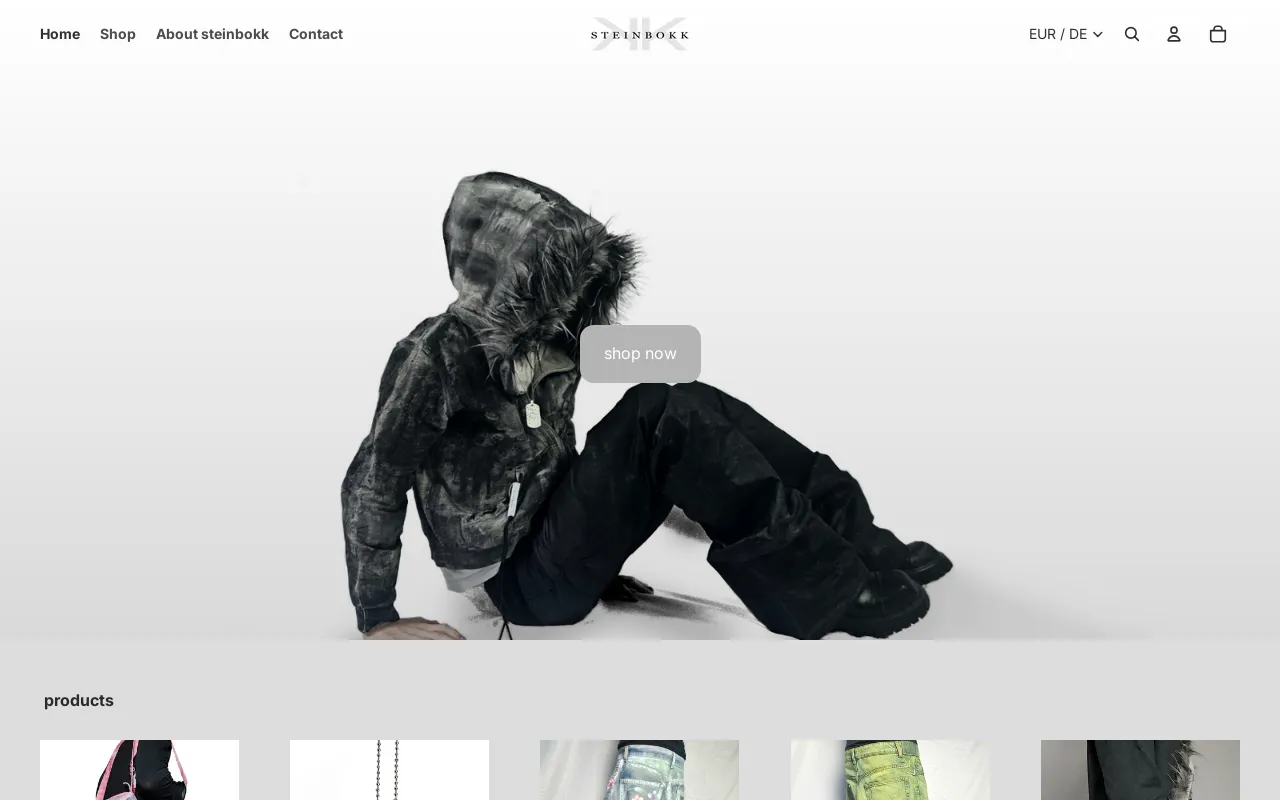 steinbokk website screenshot