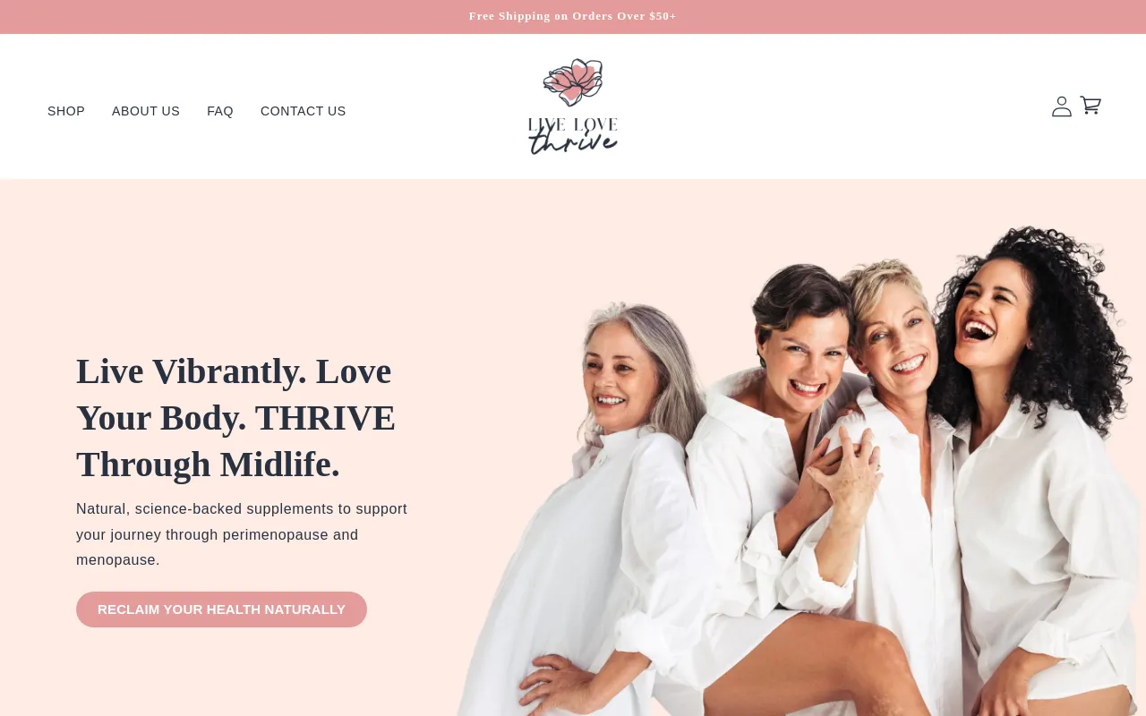 LiveLoveTHRIVE screenshot