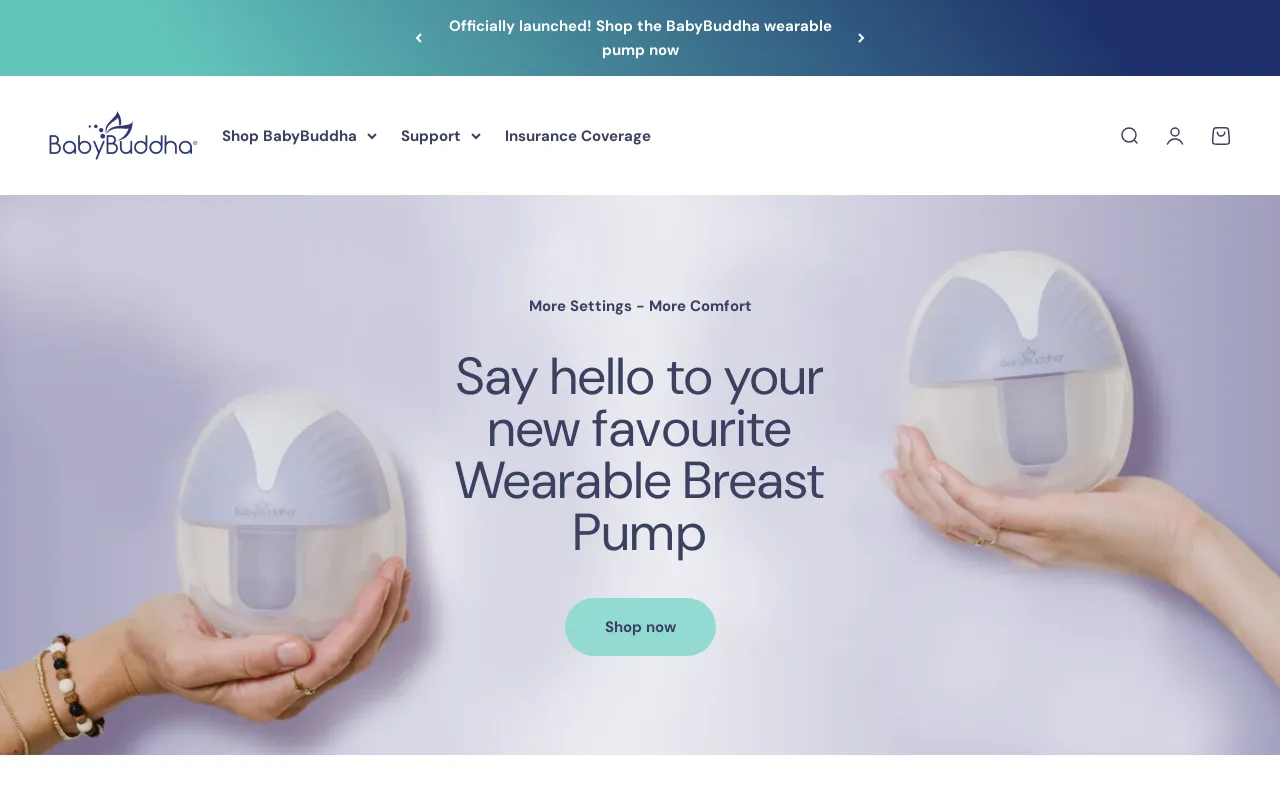 BabyBuddha Products screenshot