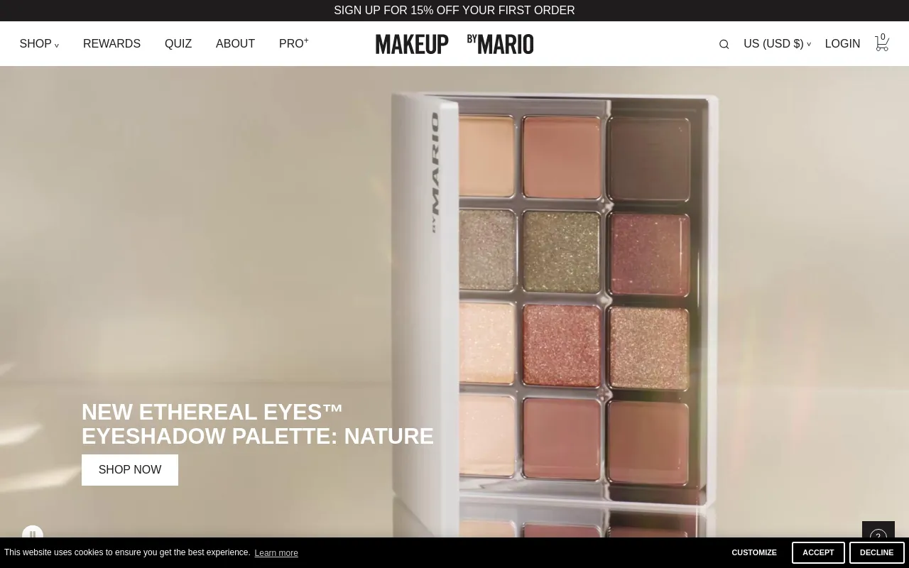 MAKEUP BY MARIO screenshot