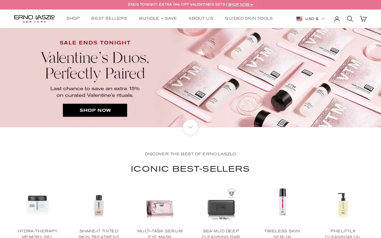 Erno Laszlo screenshot