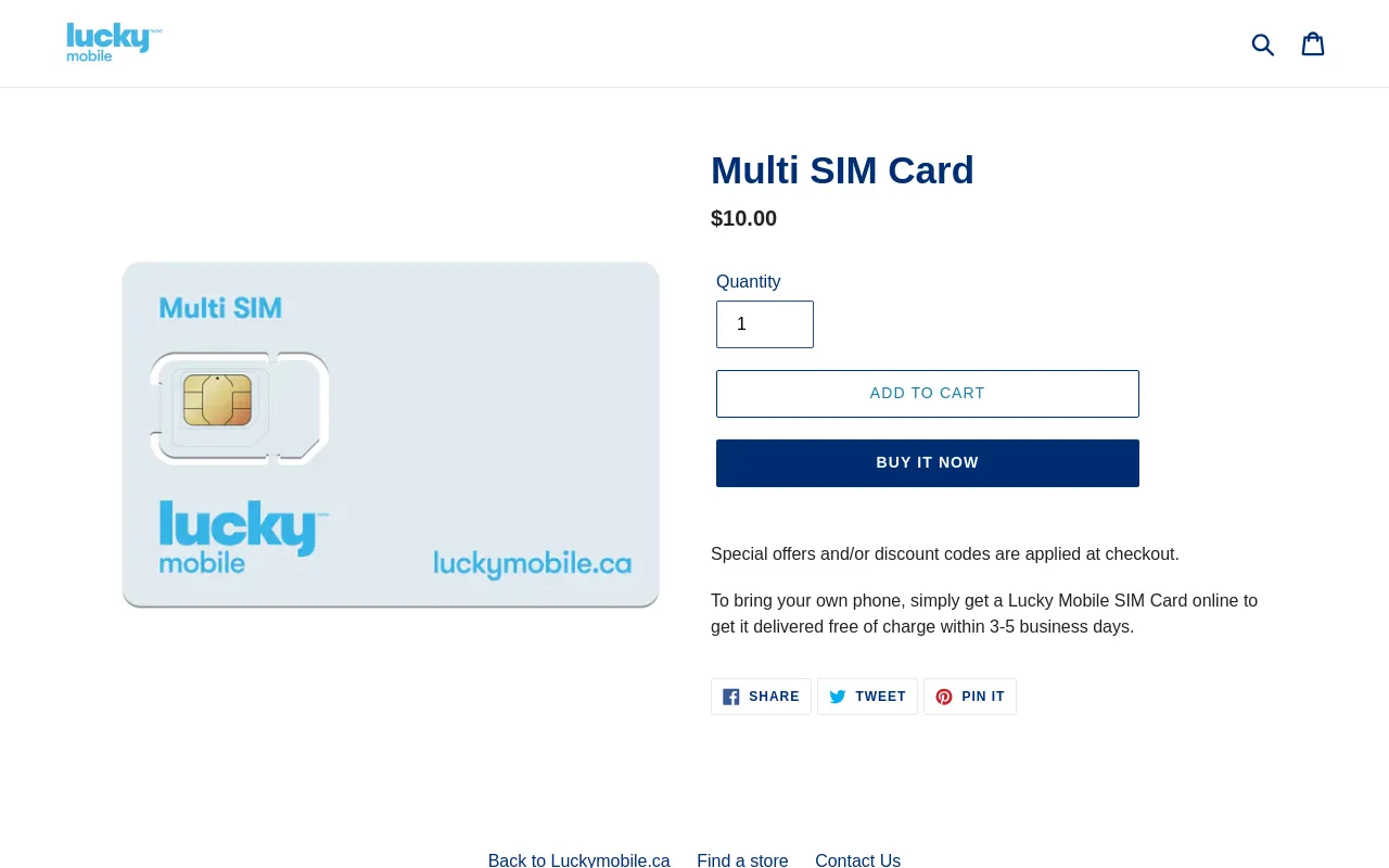 Shop Lucky mobile screenshot