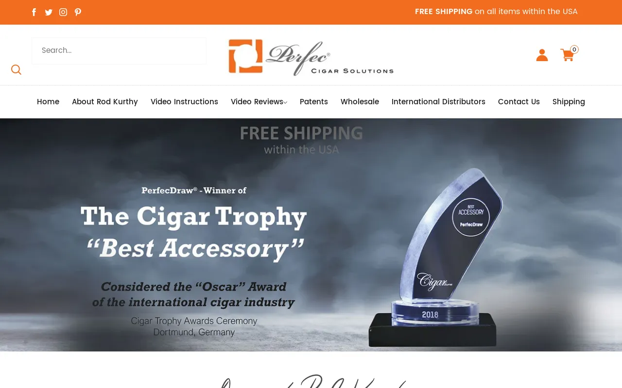 theperfecsmoke.com screenshot