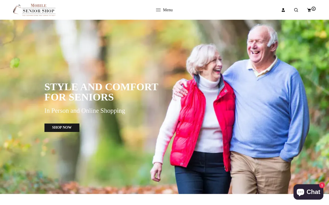 Mobile Senior Shop screenshot