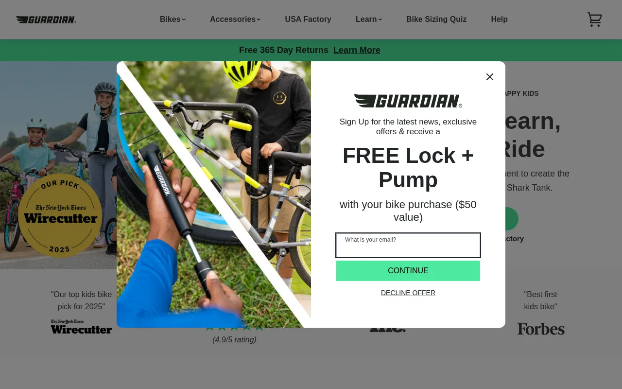 Guardian Bikes® screenshot