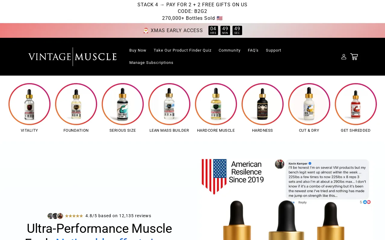 Vintage Muscle screenshot