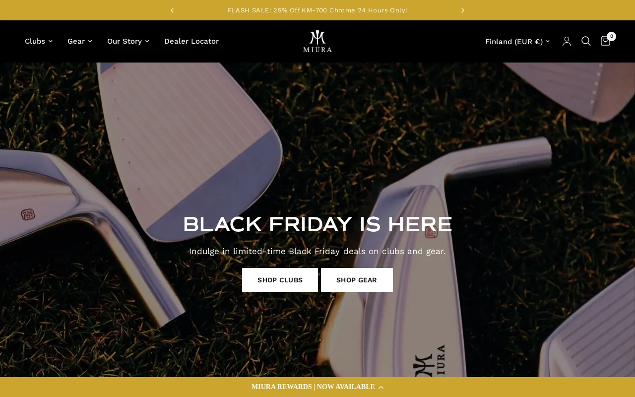 Miura Golf screenshot