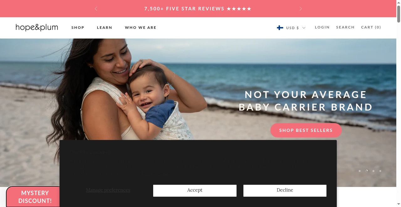 hope&plum screenshot