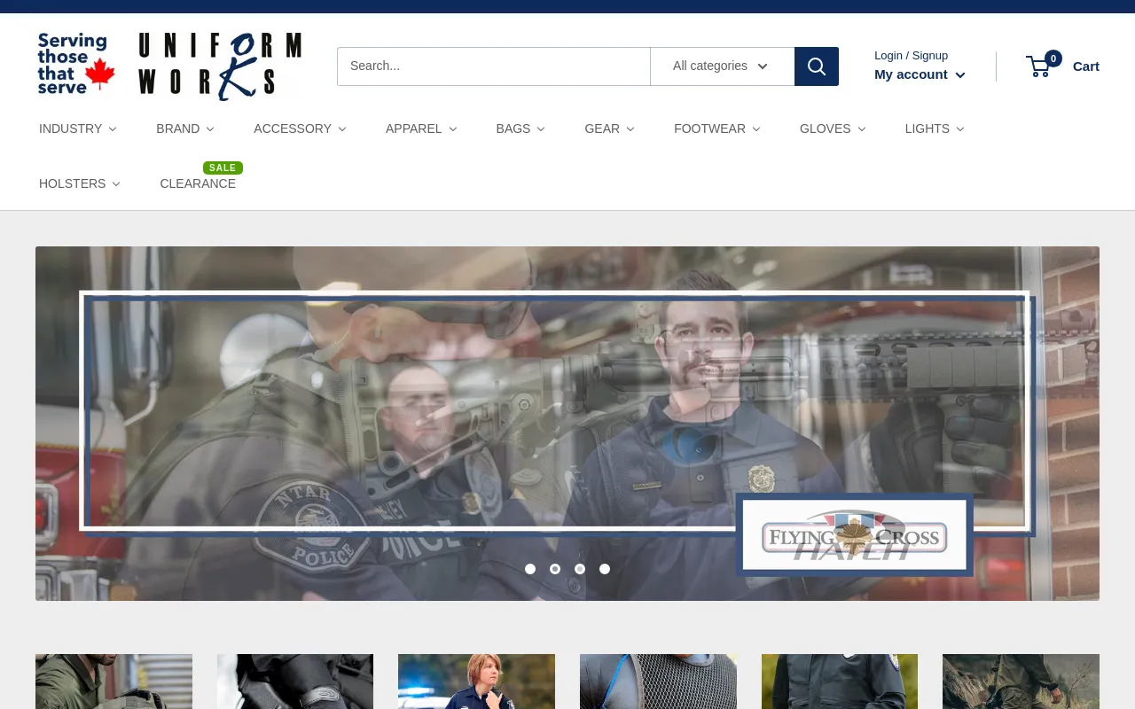 Uniform Works screenshot