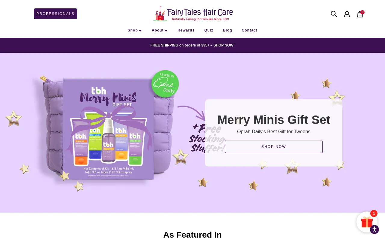 Fairy Tales Hair Care screenshot