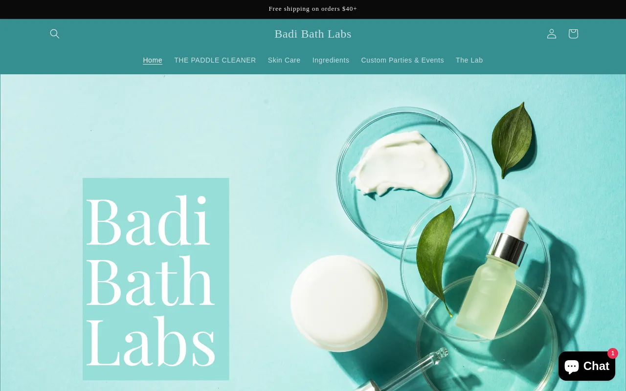 Badi Bath Labs screenshot