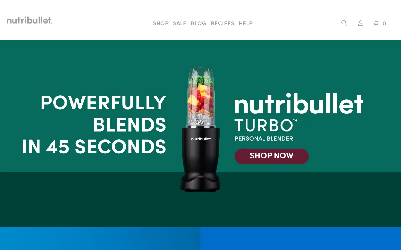 NutriBullet Australia screenshot