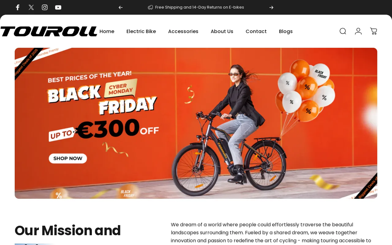 Touroll Electric Bikes screenshot