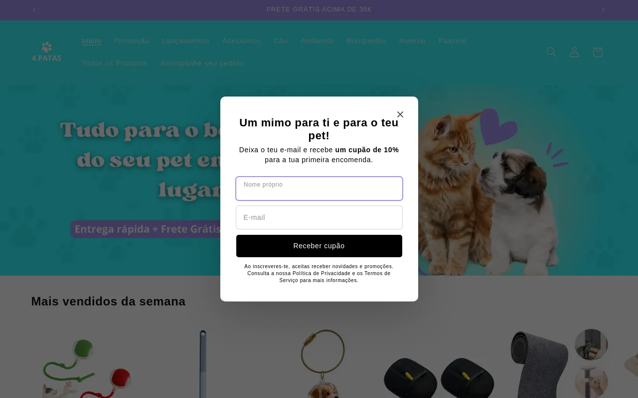 4 Patas | Loja Oficial screenshot