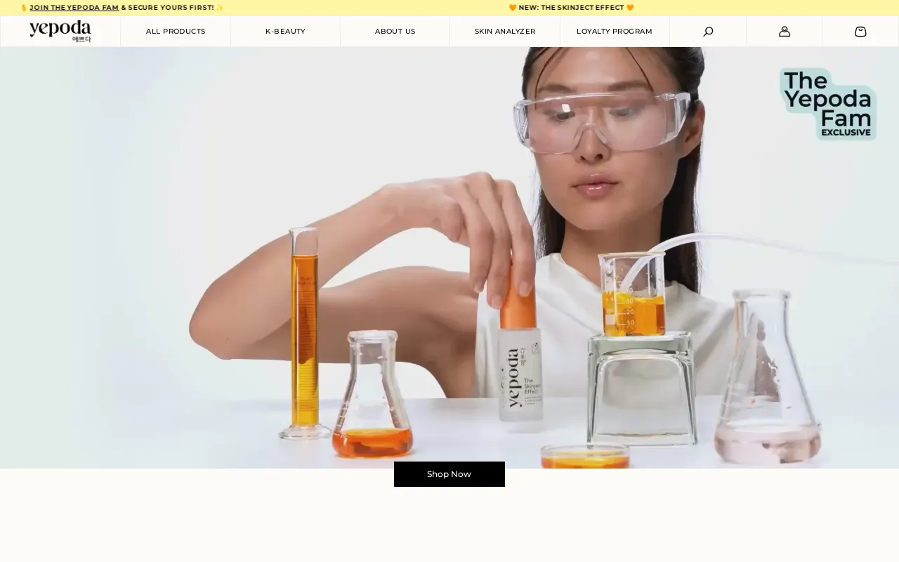 Yepoda.com screenshot