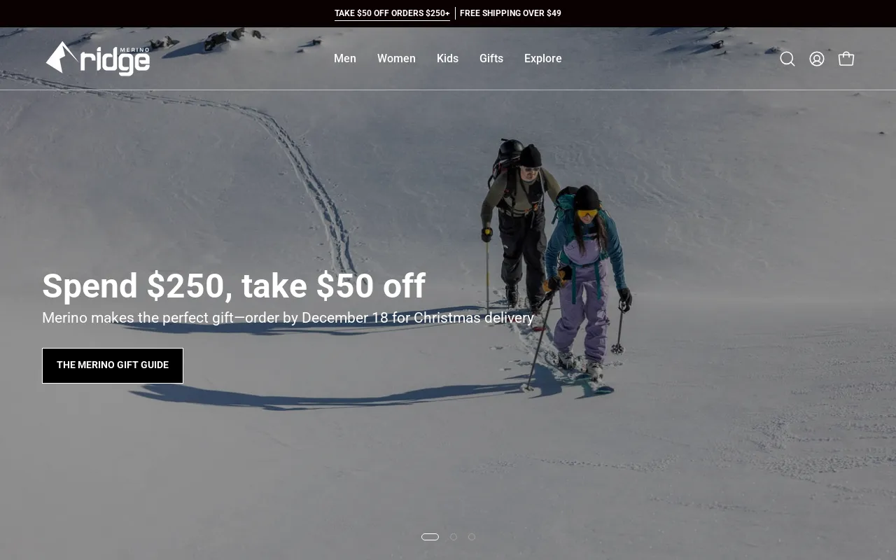 Ridge Merino screenshot