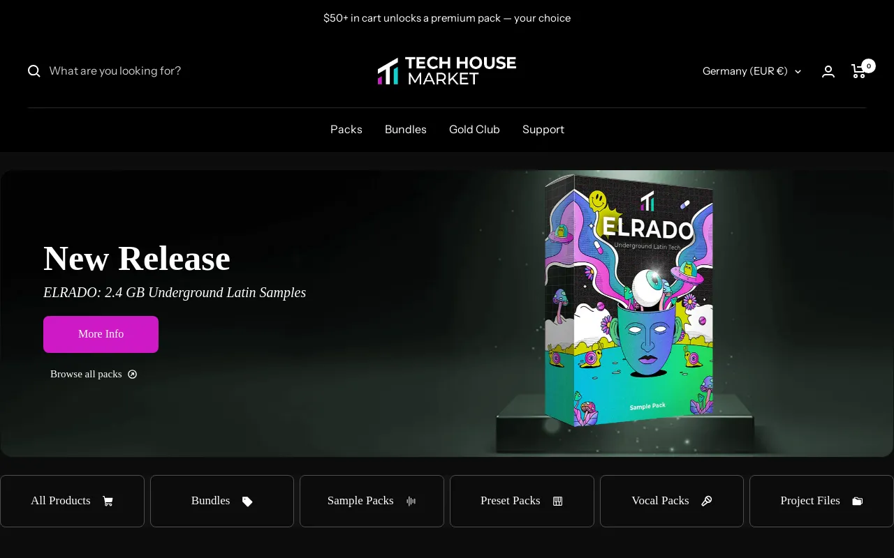 Tech House Market screenshot