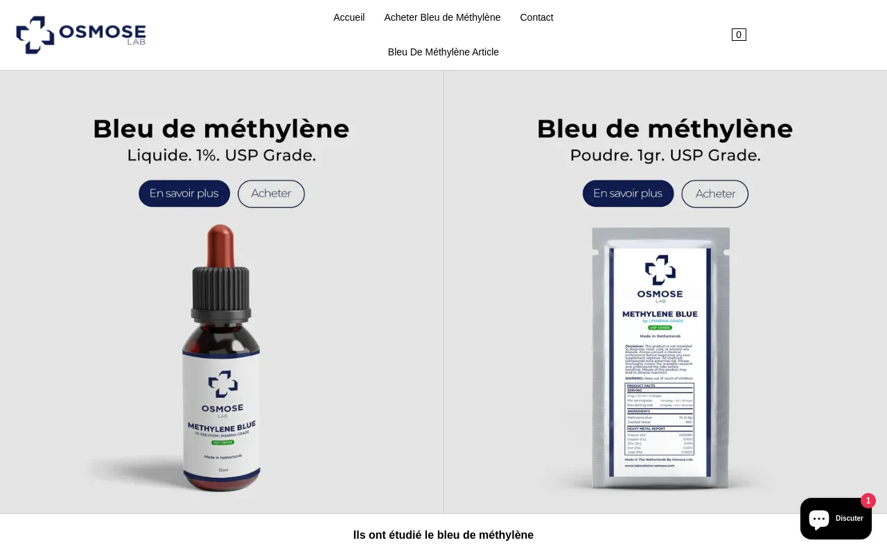 Bleu de Méthylène screenshot