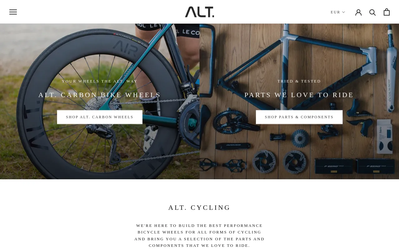 ALT Cycling screenshot