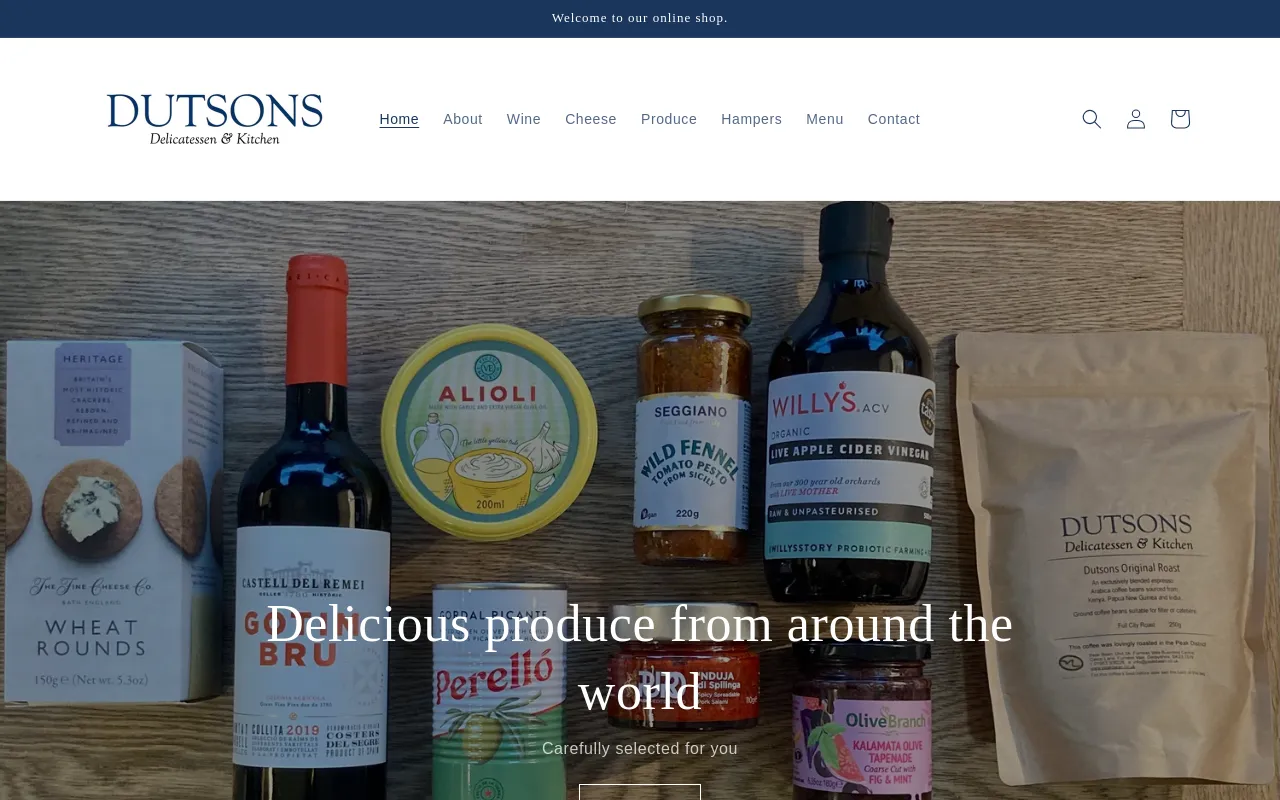 Dutsons Delicatessen screenshot