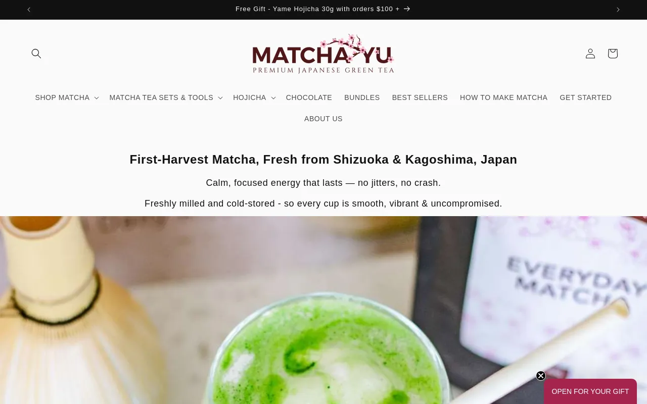 Matcha Yu Tea screenshot