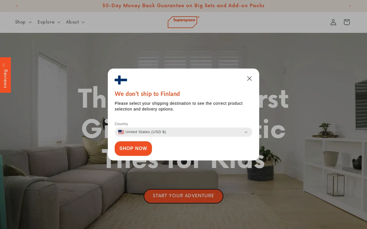 Superspace US screenshot