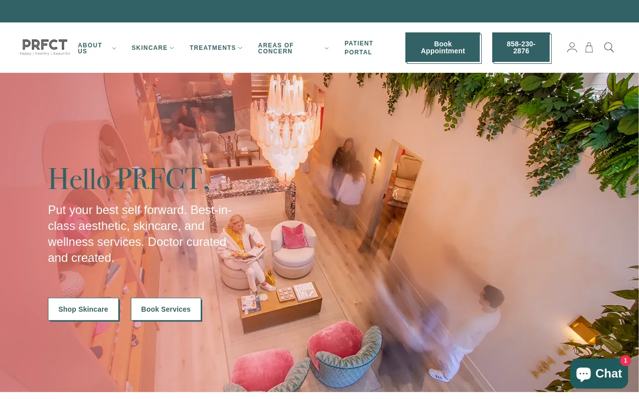 PRFCT screenshot