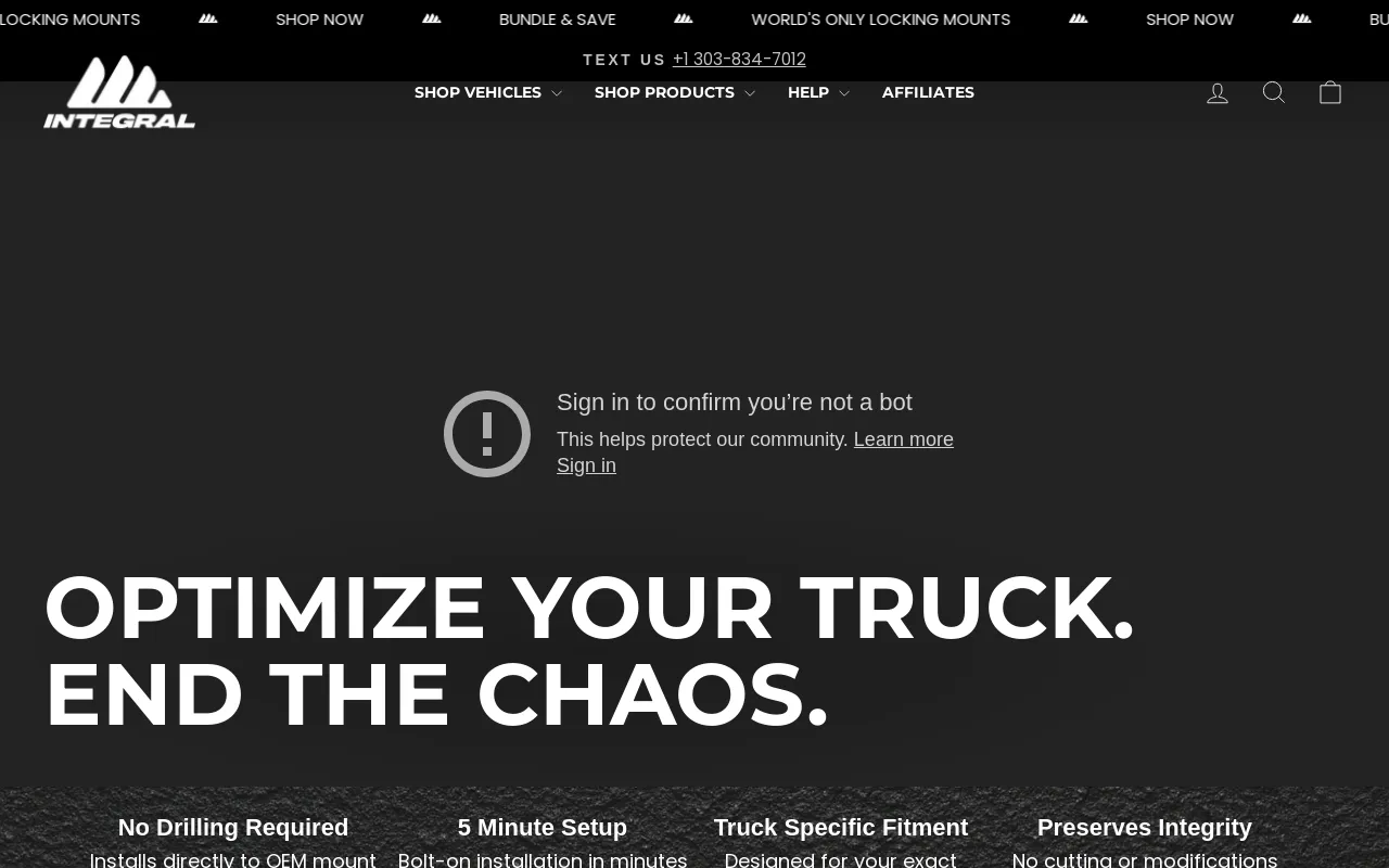 Integral Truck screenshot