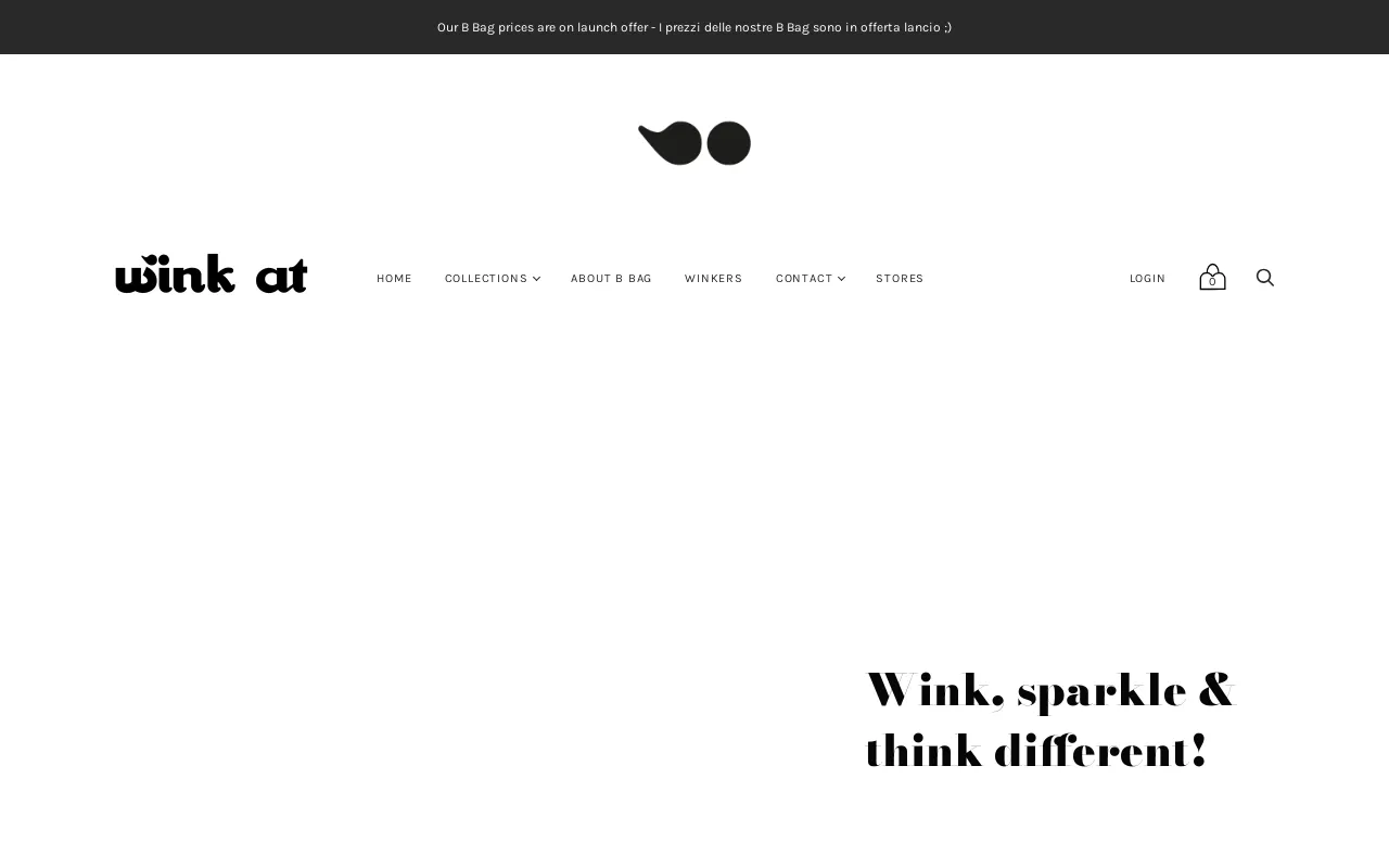 Wink at website screenshot