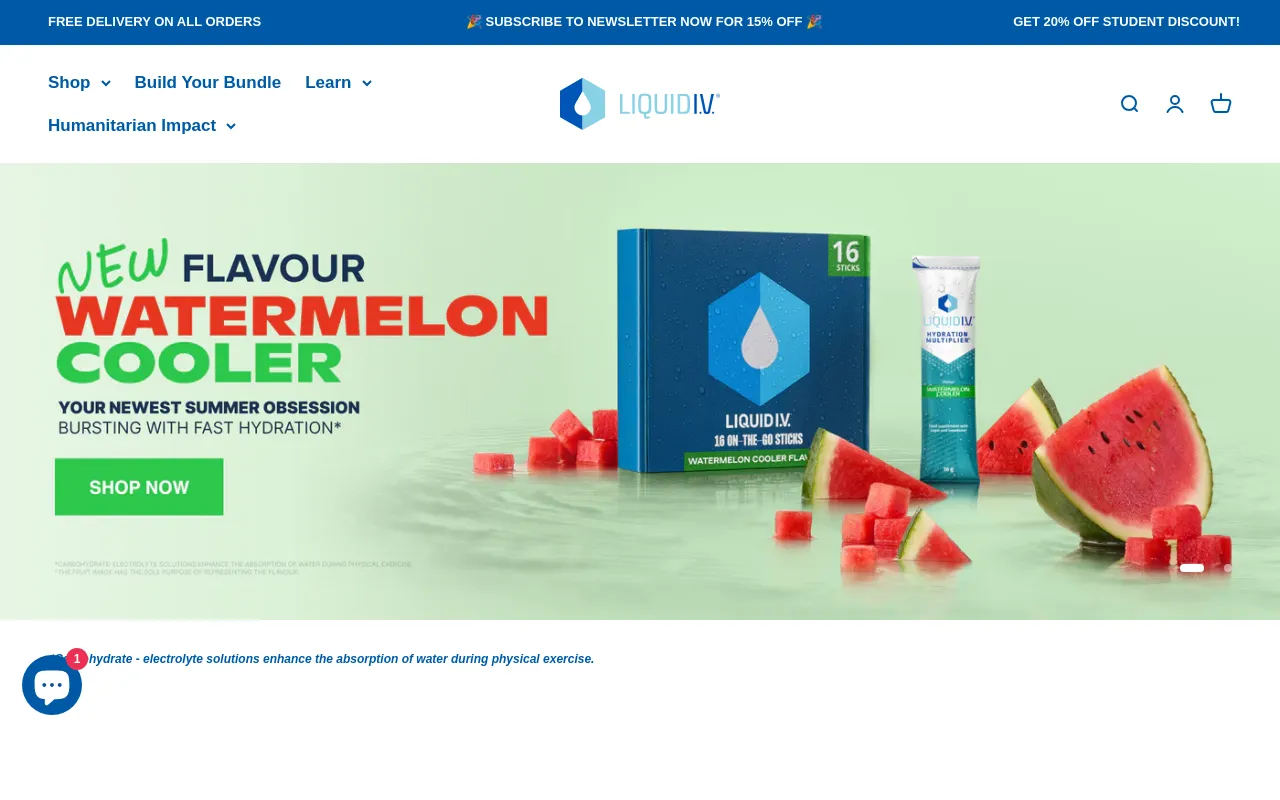 Liquid I.V. UK screenshot