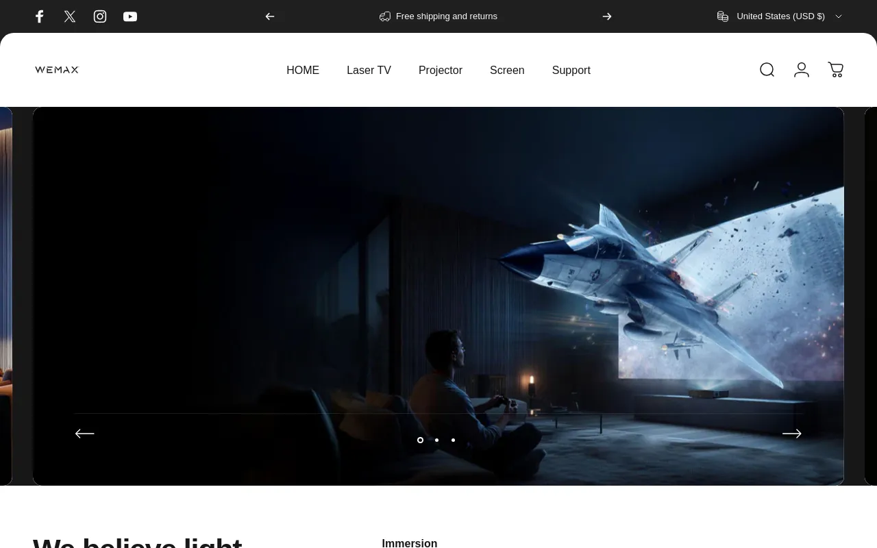 www.wemax.com screenshot