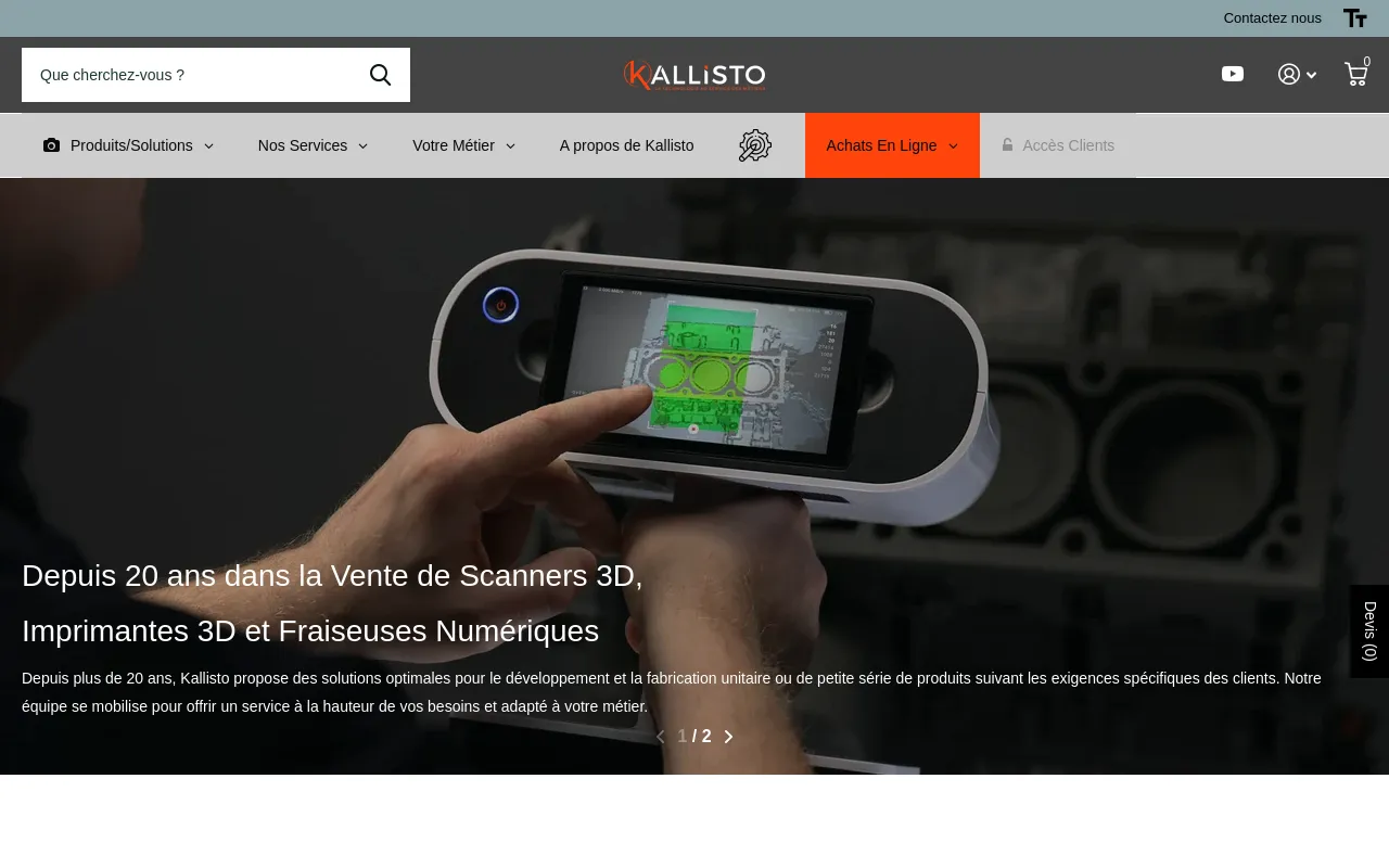 www.kallisto.net screenshot