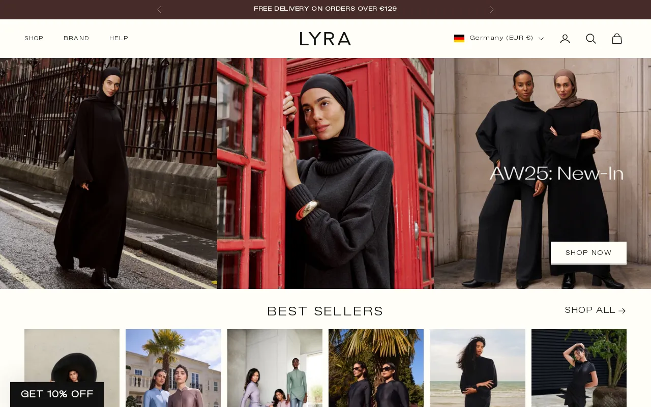 LYRA Modest screenshot