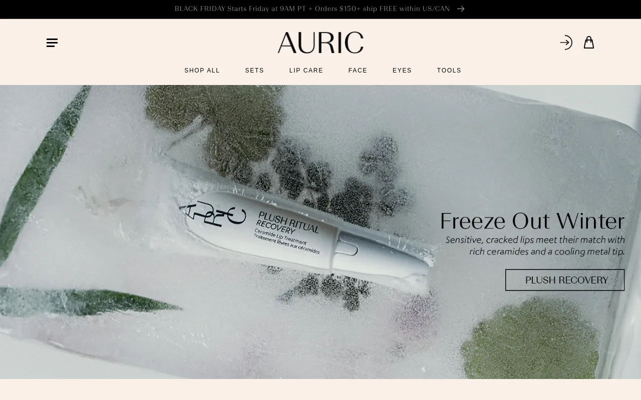 Auric Cosmetics screenshot