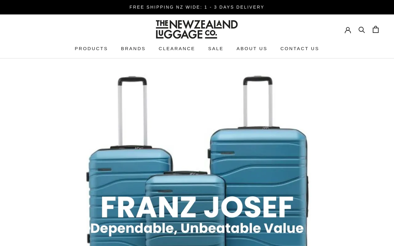 NZ Luggage Company screenshot