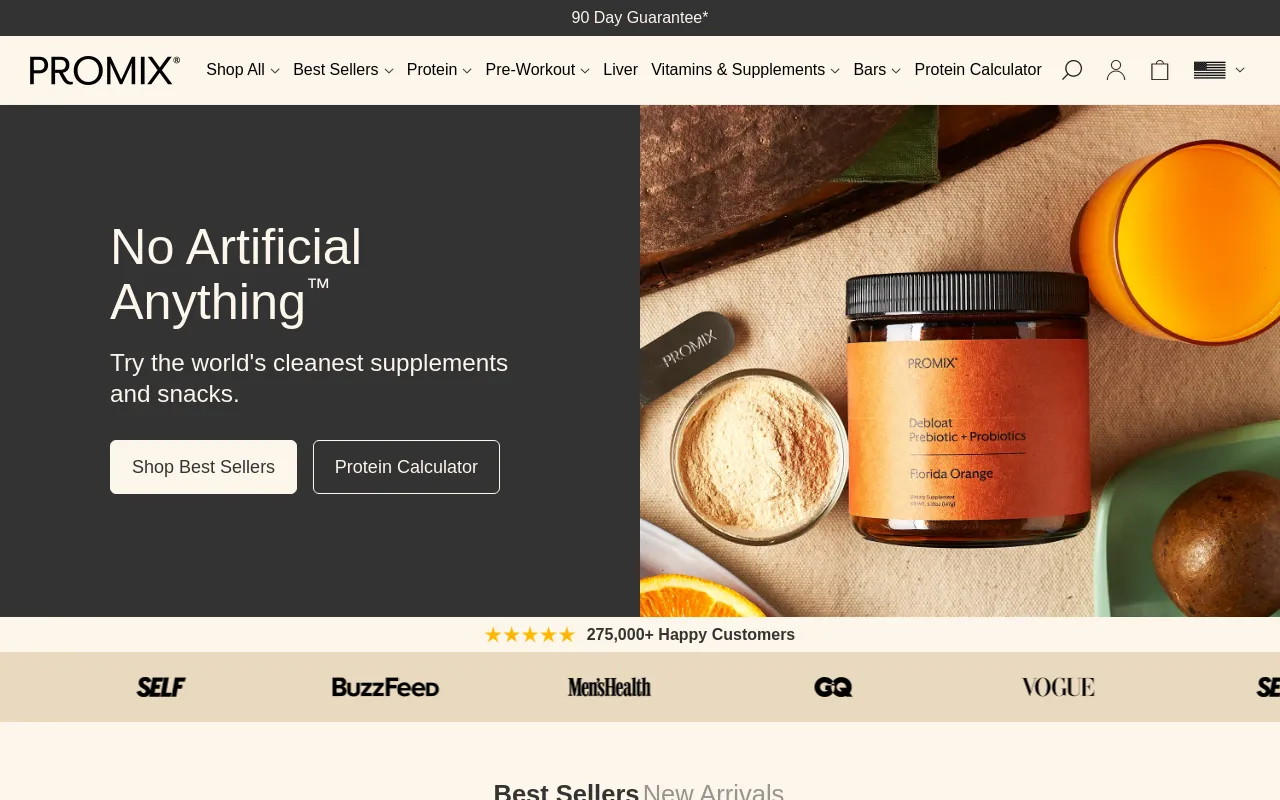 Promix Nutrition screenshot