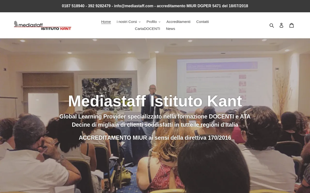 Mediastaff store screenshot
