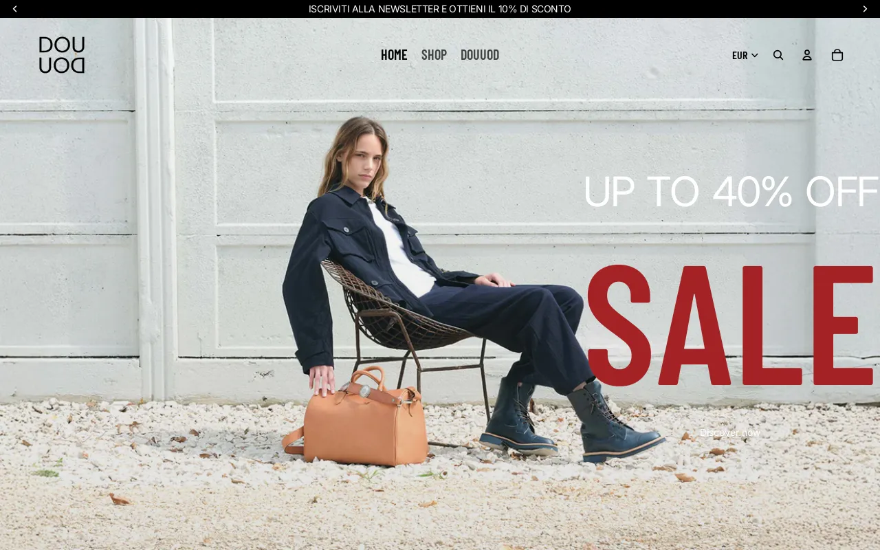 Douuod website screenshot