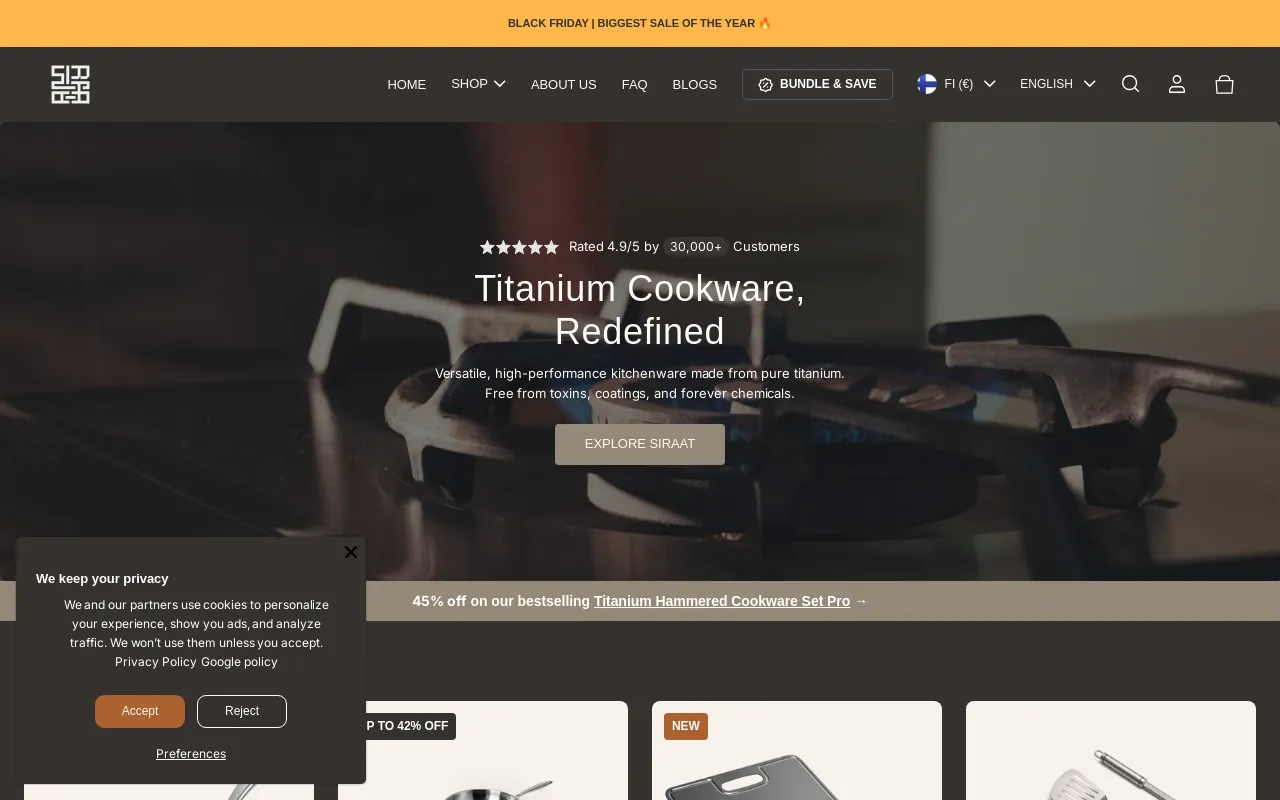 SIRAATSKITCHEN screenshot
