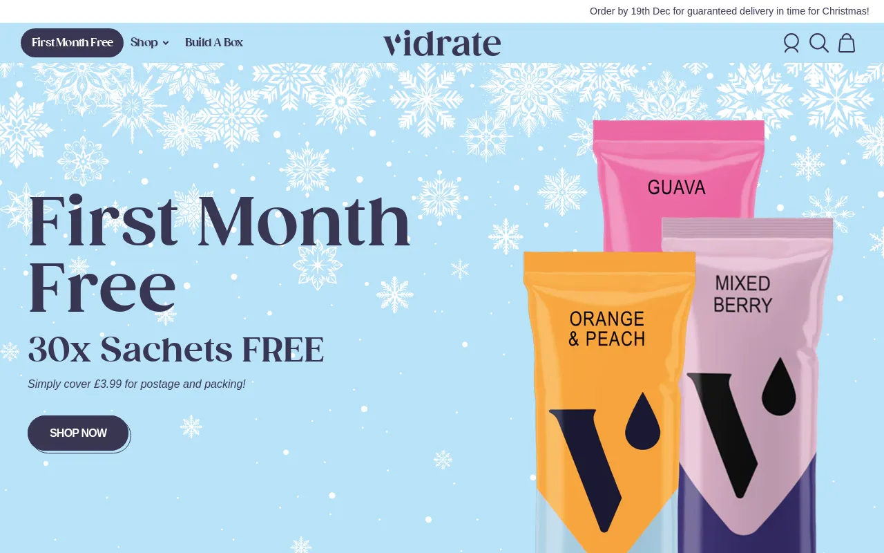 Vidrate™ screenshot