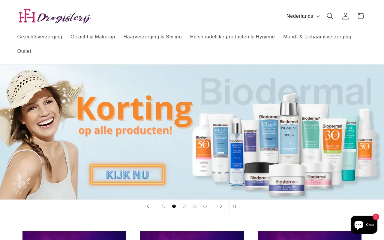 FH-Drogisterij screenshot