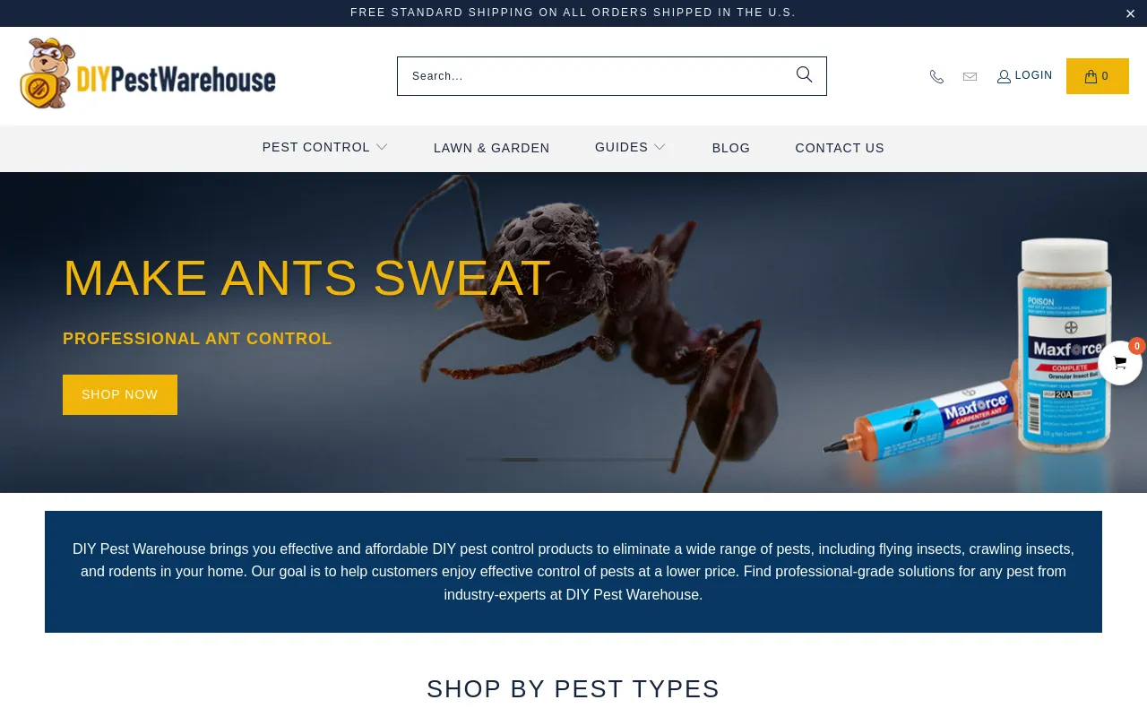 DIY Pest Warehouse screenshot