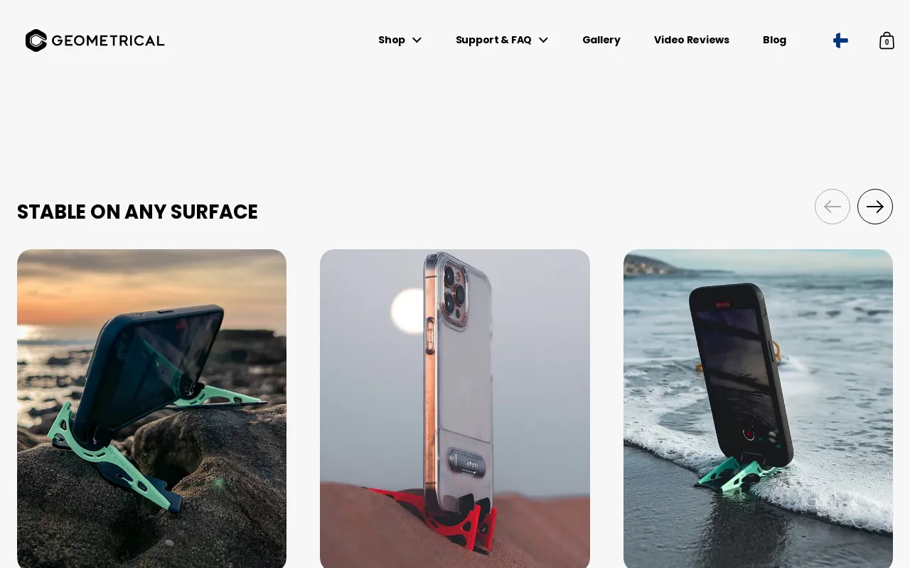 Geometrical Pocket Tripod screenshot