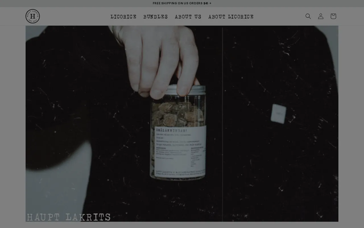 Haupt Lakrits screenshot