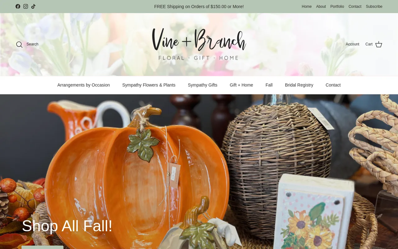 Vine + Branch Florist screenshot