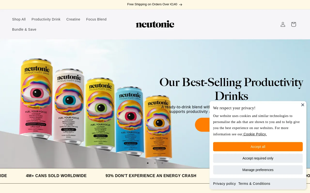 Neutonic screenshot